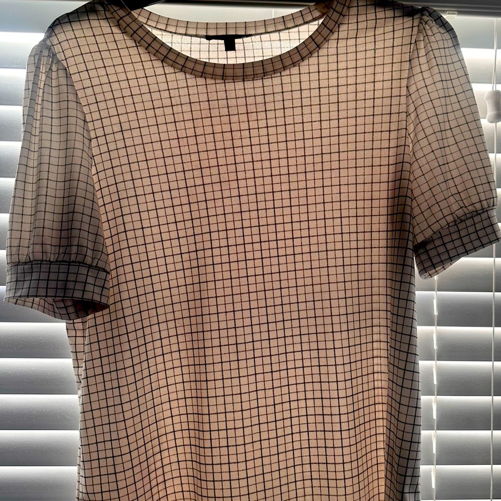 Adrianna Papell Short Sleeve Blouse